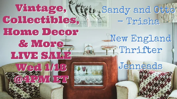 Vintage Sale & Chat with New England Thrifter & Je...