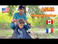 ASMR youngest barber 💈 in the universe Amazing red hair haircut