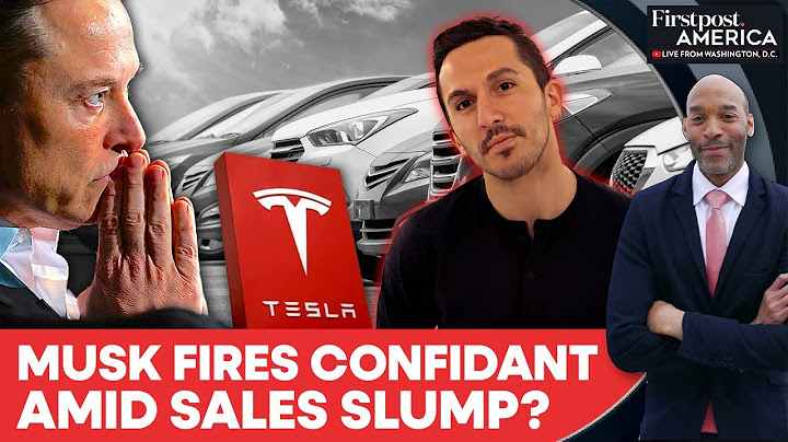 Tesla Sacks Musk's Confidant Omead Afshar Amid Sales Decline: Reports | Firstpost America | N18G
