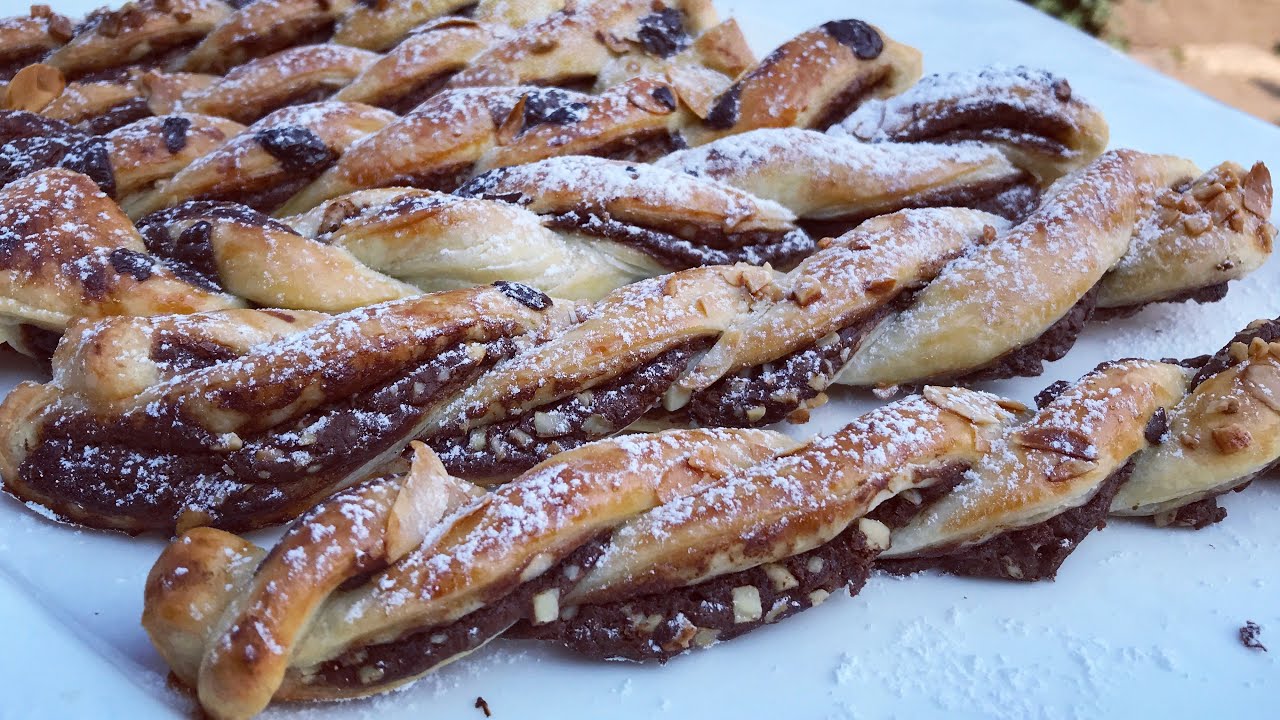 Impletite Cu Nutella Foietaj Ciocolata Youtube 