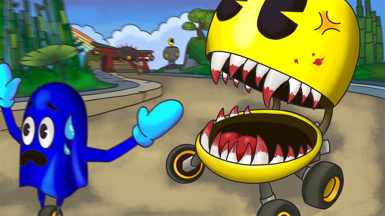 I Became The Ghost Gormandizer | Pac-Man World Rally 100% - YouTube