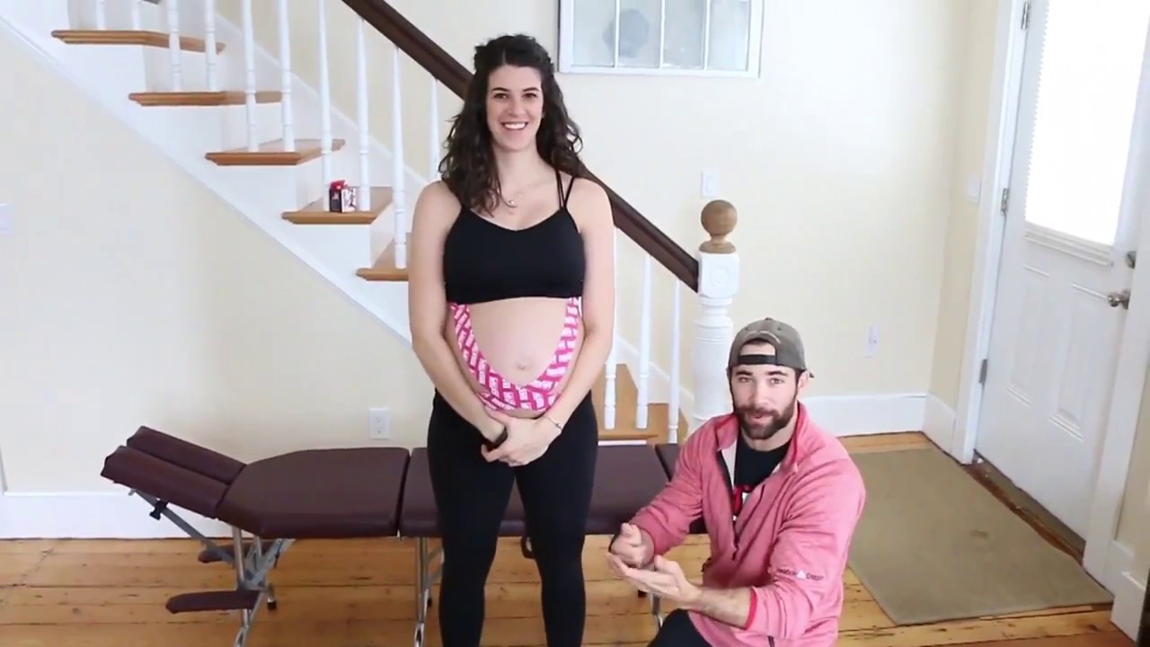 Using Kinesiology Tape for Pregnant Bellies