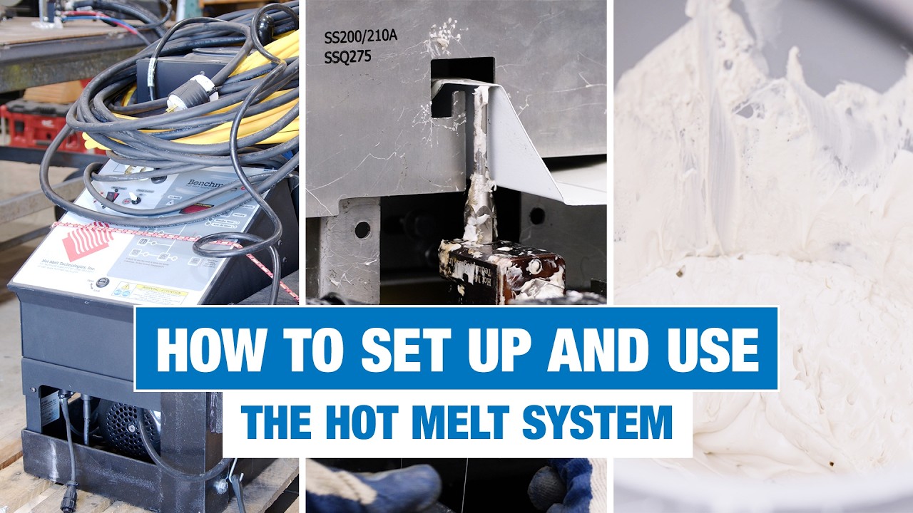 How to Set Up and Use the Hot Melt System - YouTube