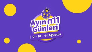 Ayın n11 Günleri başladı!