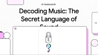1   Decoding Music  The Secret Language of Sound