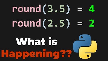 Python round Function (Bankers Rounding)