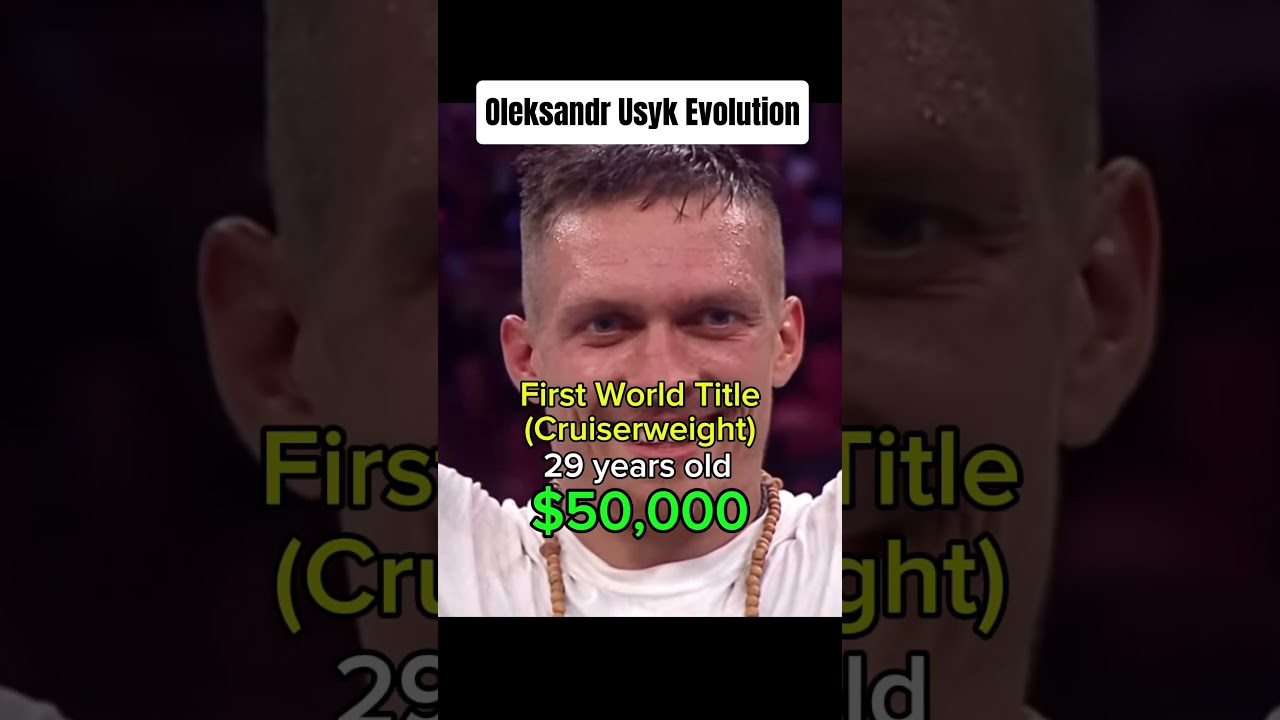 The Evolution of Oleksandr Usyk: Kid to Undisputed Heavy Weight Champion 