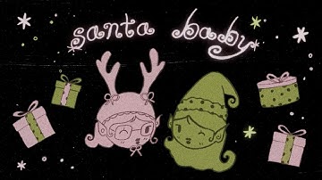 The Two Lips - santa baby (Official Visualizer)