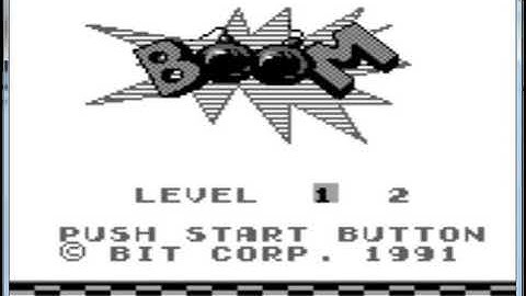 Boom - Gamate Bit Corporation - emulador MESSUI64 v0.180 - testeado Windows 7 x64