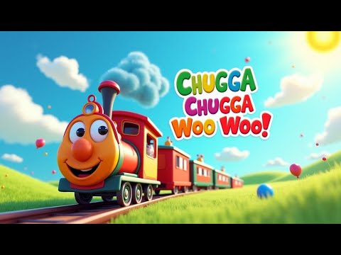 Chugga Chugga Chugga Woo Woo | 3D Animated Kids Song | Preschool Learning ...