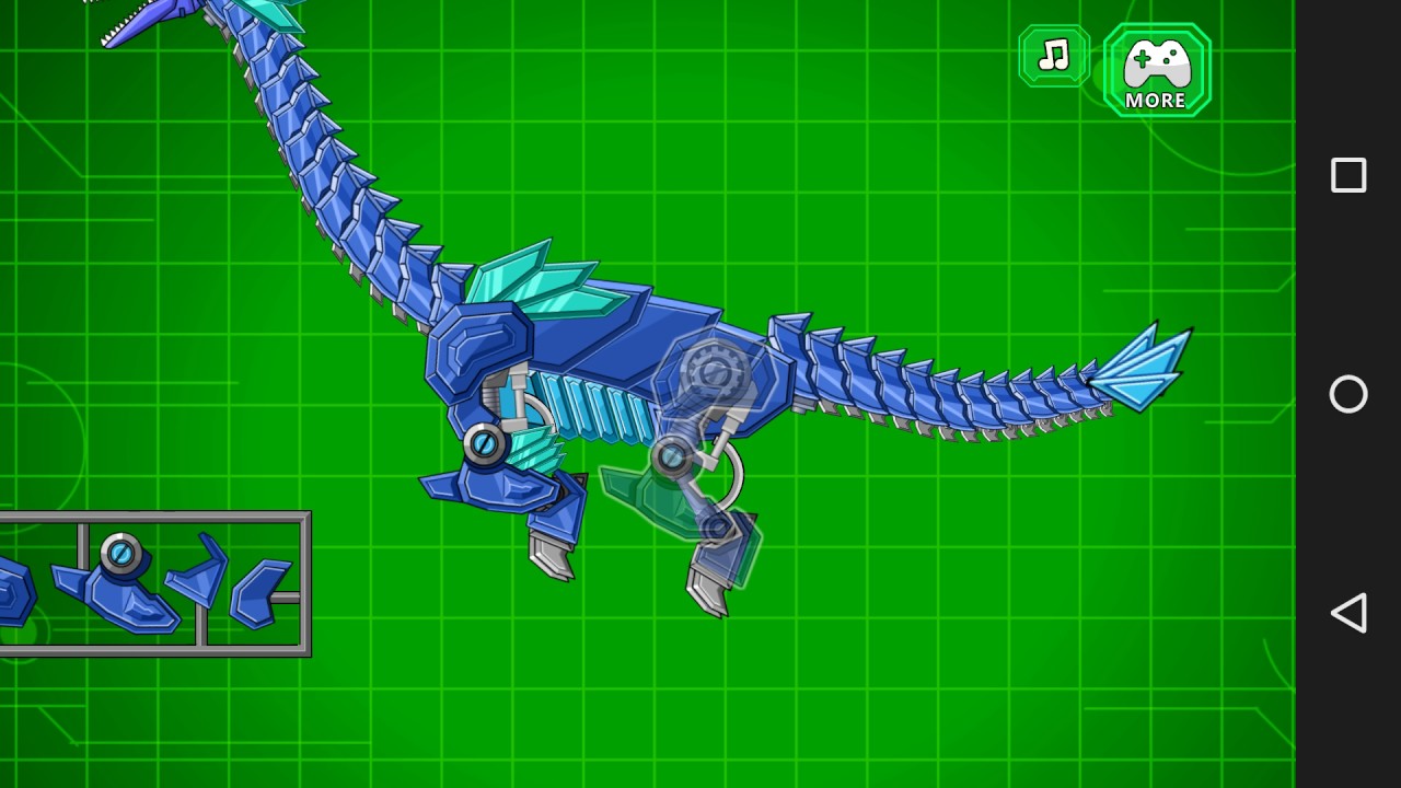 робот про динозавров