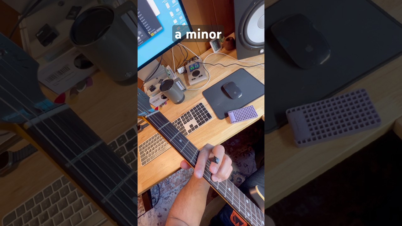 Learn how to pick out major and minor thirds out of a guitar chord adlı videoyu YouTube'da izle Learn how to pick out major and minor thirds out of a guitar chord adlı videoyu YouTube'da izle