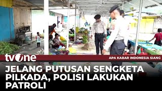 Polisi Berpatroli ke Sejumlah Objek Vital Jelang Sidang Putusan Sengketa Pilkada 2024 | AKIS tvOne