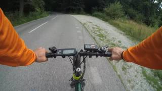Xiaomi Yi Action camera Downhlill KOLIBA Bratislava 1080p RAW FILE