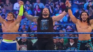 Chad Gaible & Ali vs Dolph Ziggler & Robert Roode- Ring Side Roman Reigns Atacking King Corbib Novem