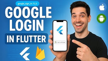 Google Aanmelden bij Flutter | Firebase Google Aanmelden bij Flutter (Android en iOS)