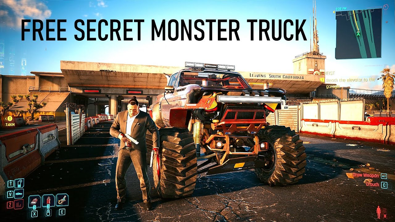 FREE Secret Monster Truck Mackinaw Demiurge [Cyberpunk 2077]