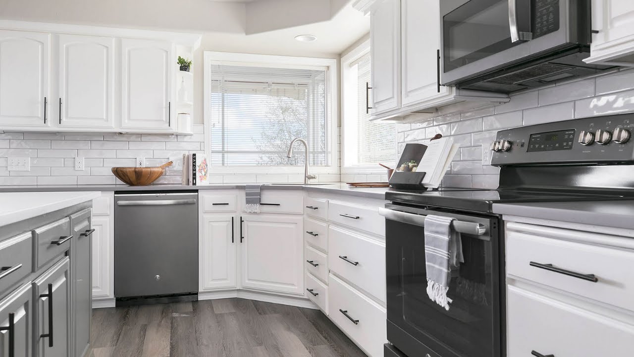 Transitional Farmhouse Kitchen Remodel in Yakima, WA - YouTube