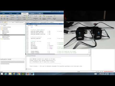 DYNAMIXEL SDK Walkthrough MATLAB: Read Write Example