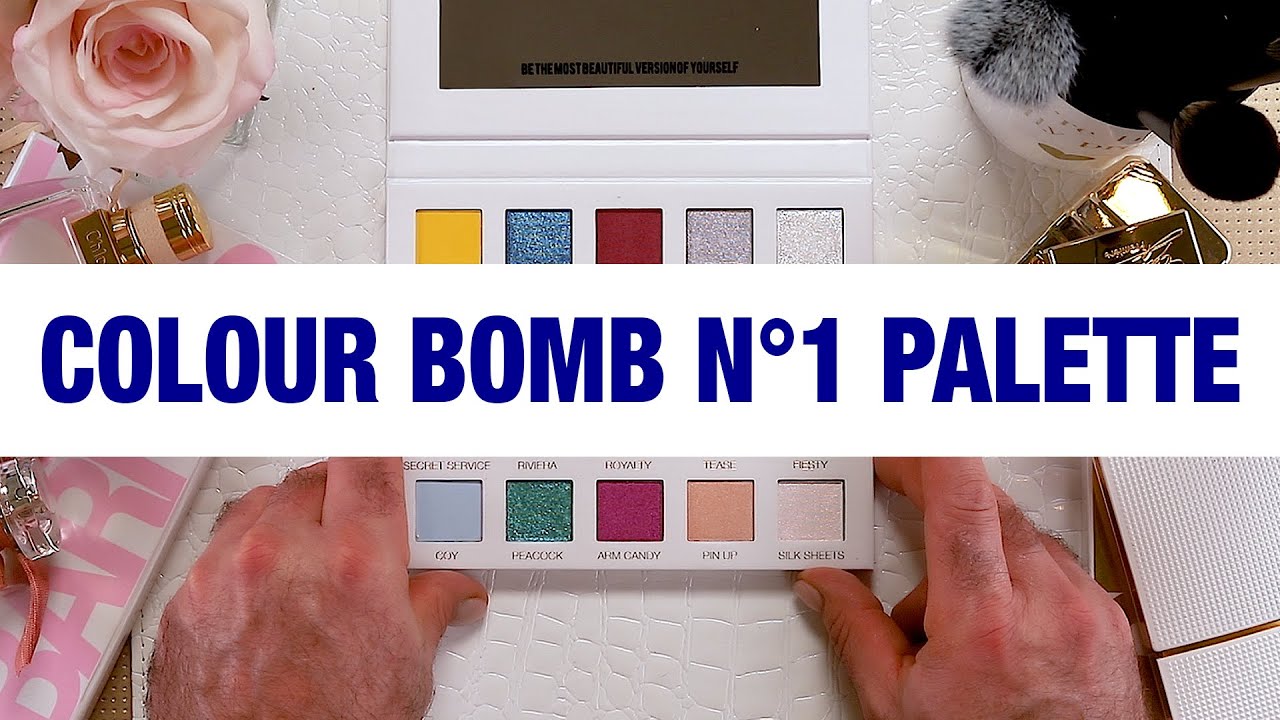 Scott Barnes TV - Colour Bomb N°1 Eyeshadow Palette Breakdown
