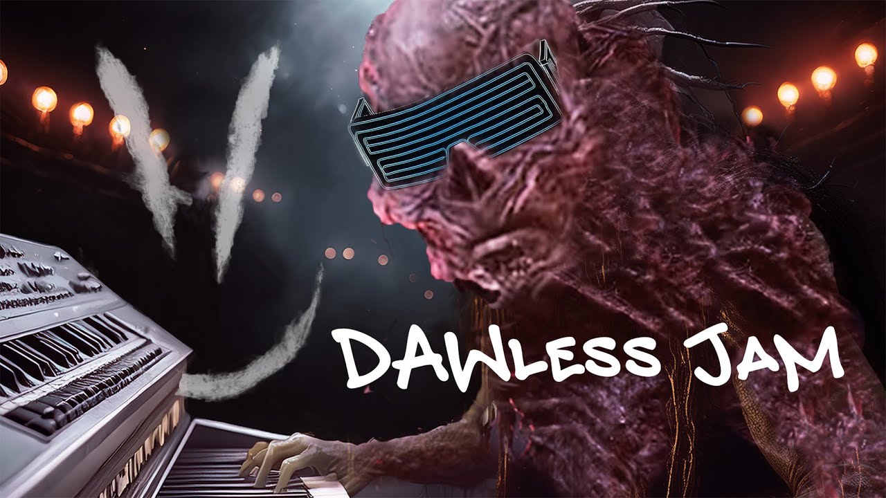 DAWless jam (Stranger Things 5 inspired) sampling, P-6, TR-6S, MicroFreak, Uno Synth Pro, MiniLab 3