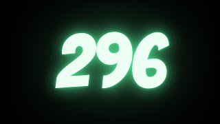 [04:56] 296 Seconds Countdown Timer with Beep Sound | 296s Alarm Timer Loud Noise When Ends Full HD