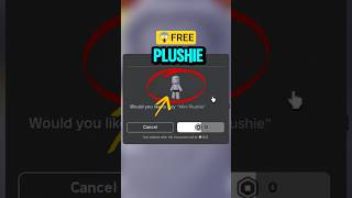 OMG! FREE Mini Plushie on Roblox 2025 #roblox