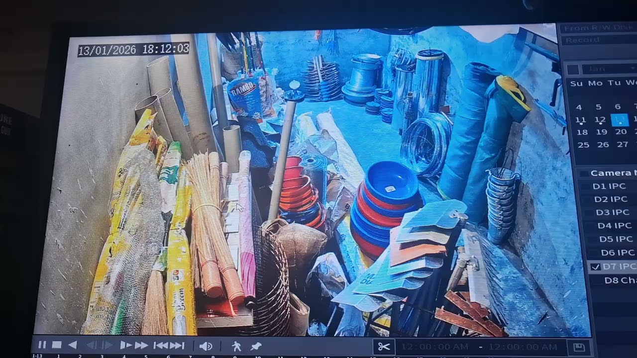 Unv 2mp ip dome camera installation night vision view