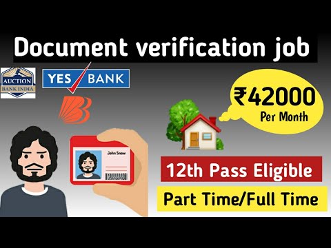 rewrite this title Document Verification Job || Freelancing | Work From Home || Anyone can Apply || Salary 42000/month rewrite this title Document Verification Job || Freelancing | Work From Home || Anyone can Apply || Salary 42000/month