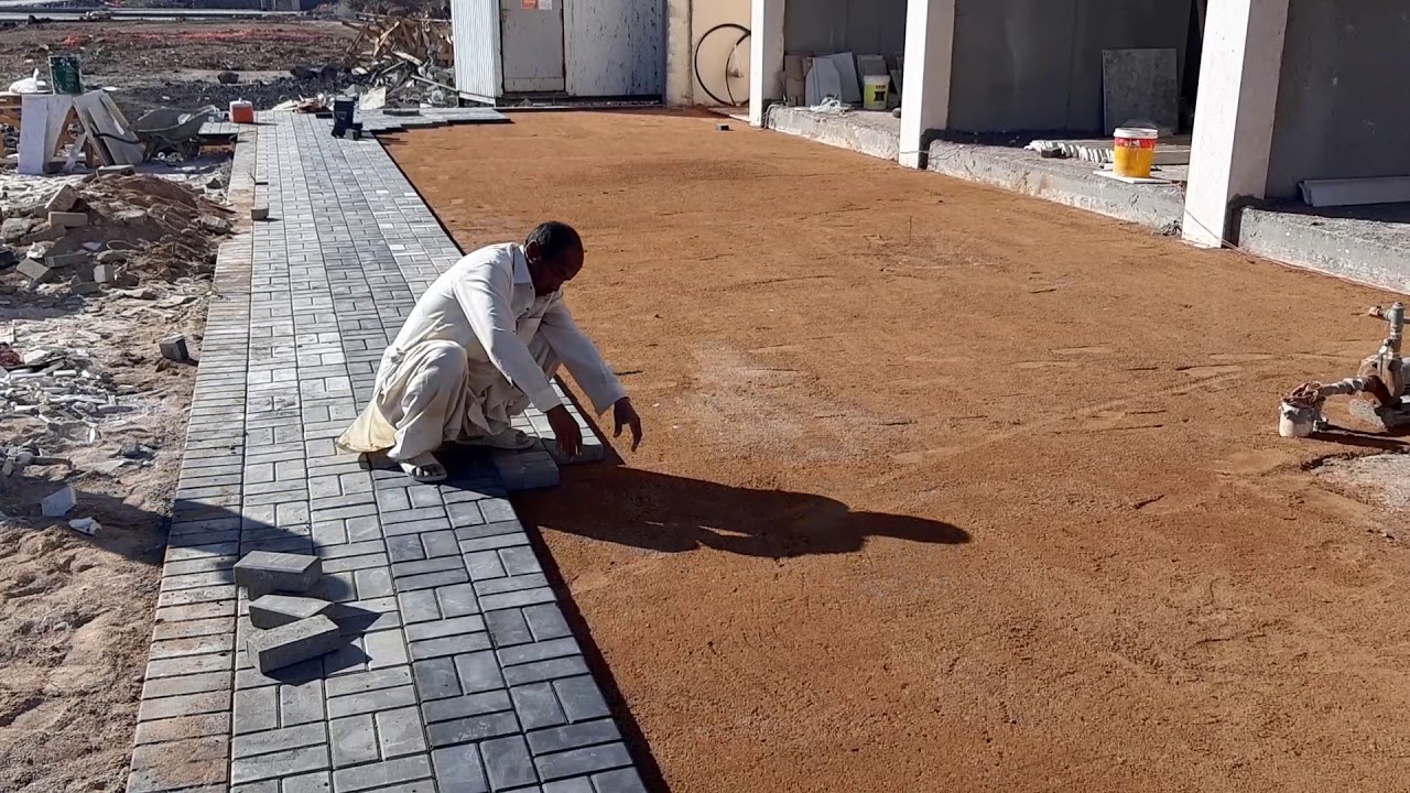 Tiles Fixing work in Saudi Arabia YouTube