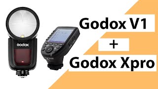 Настройка вспышки Godox V1 и синхронизатора Godox XPro