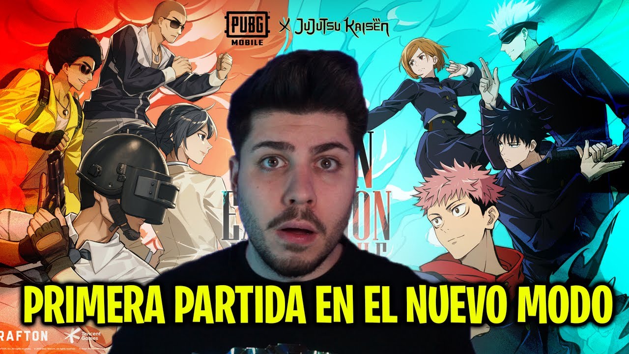 ¡PRIMERA PARTIDA EN EL NUEVO MODO JUJUTSU KAISEN X PUBG MOBILE!