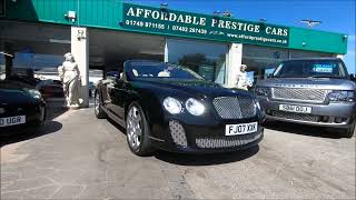 2007 Bentley Continental GTC - Affordable Prestige Cars 2007 Bentley Continental Gt Affordable Prestige Cars