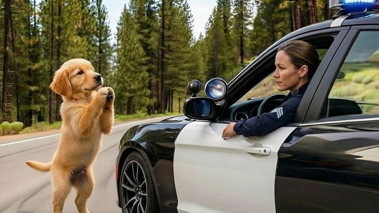 The dog begged the woman for help to save the injured eagle - Rescuing the injured mother eagle.