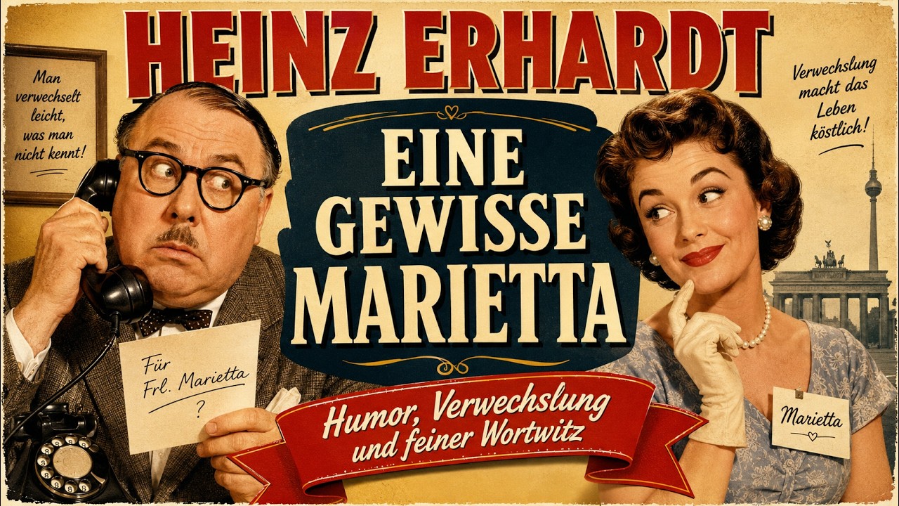 Heinz Erhardt: Eine gewisse Marietta - Humor, Verwechslung und feiner Wortwitz
