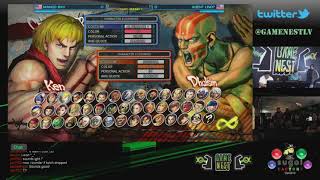 Mango Bay Mno Ryu Vs Agent Uno Dhalsim - Usfiv Game Nest Arcade Tournament