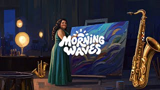 "Midnight Canvas" - Jazz House Mix | FOR ARTISTIC FOCUS, Deep Indigo Brushstrokes Set screenshot 5