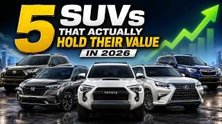 5 SUVs That Actually Hold Their Value in 2026