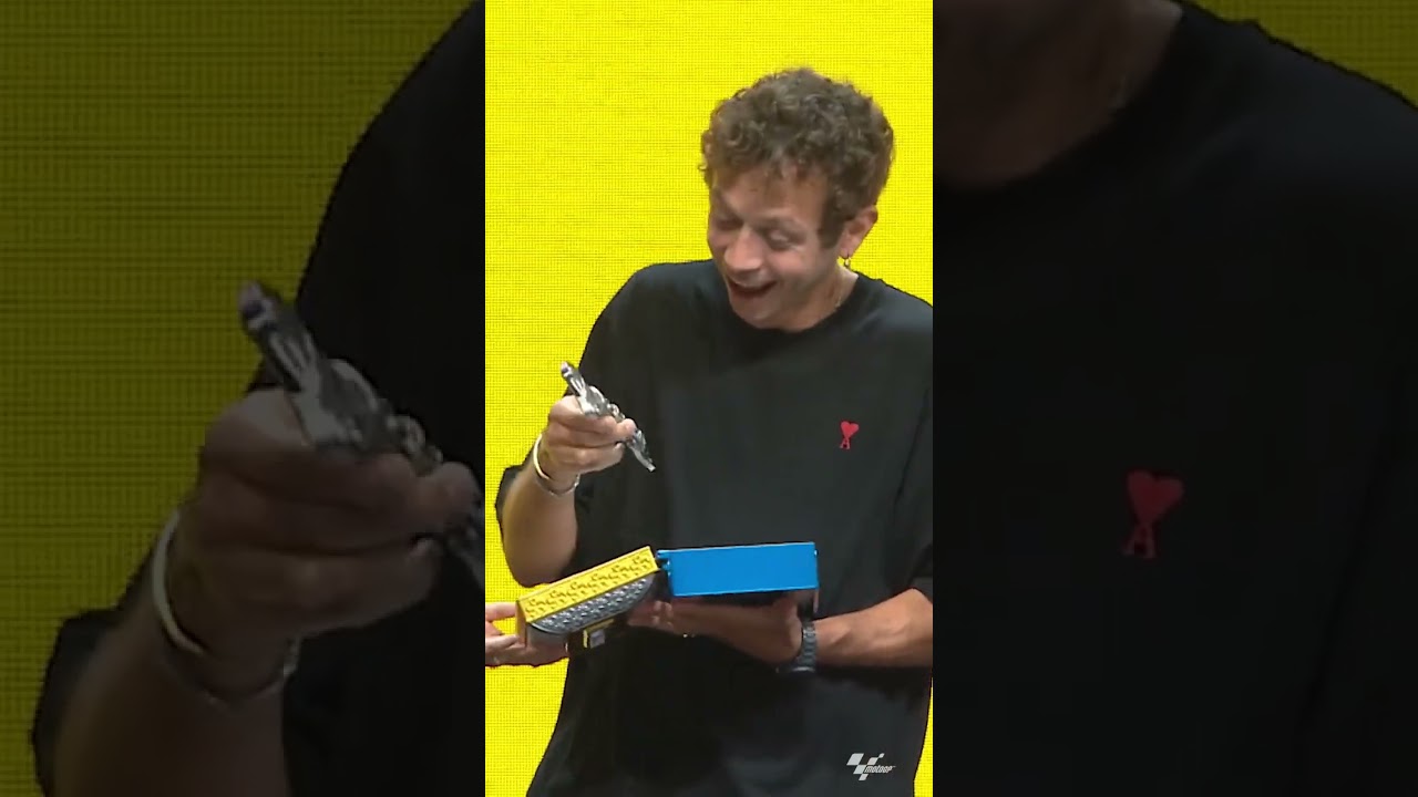 Valentino Rossi receives the keys of Tavullia 🗝️ | 