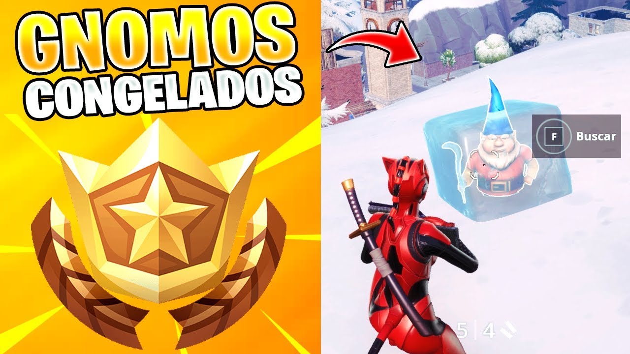 Busca Gnomos Congelados Desafios de la Semana 6