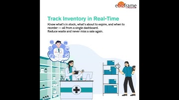 Run your Pharmacy Smarter not Harder With ebzframe #erp  #business #salesanalytics