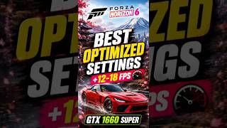 🚀 Best Optimized Settings Forza Horizon 6 | +20 FPS on GTX 1660 Super