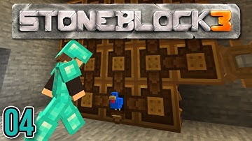 Minecraft: StoneBlock 3 Ep. 4 - Chicken Crafting
