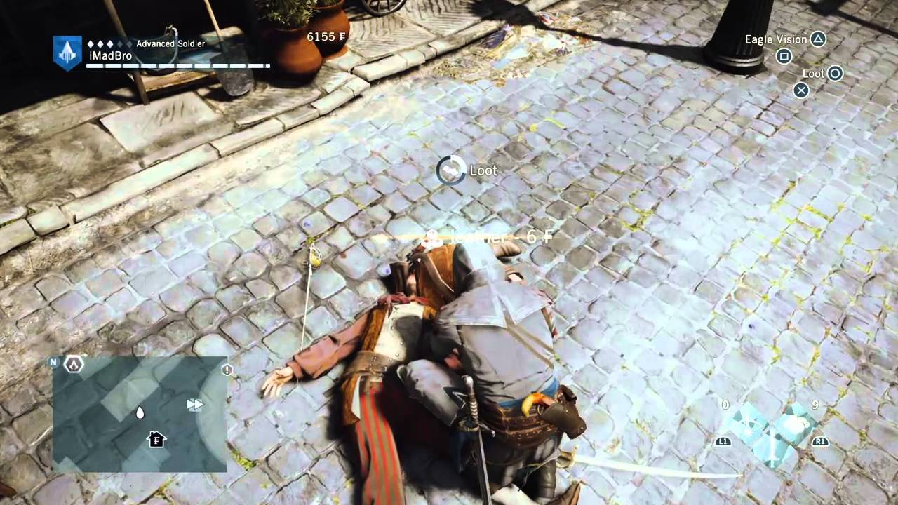 Assassins Creed Unity Arno's sword freaks out - YouTube