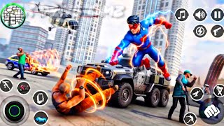 Superhero Simulator 3d. Driving the Modified Supercar! 🔥 (Unlocking Max Level) Gameplay 2026 #7  screenshot 2