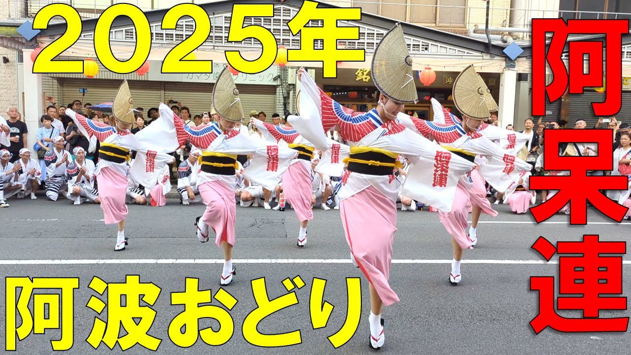【阿波おどり2025】阿波おどりポスターになった立川連長率いる阿呆連の演舞を特等席からお届け！