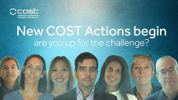 New COST Actions begin - are you up for the challenge?