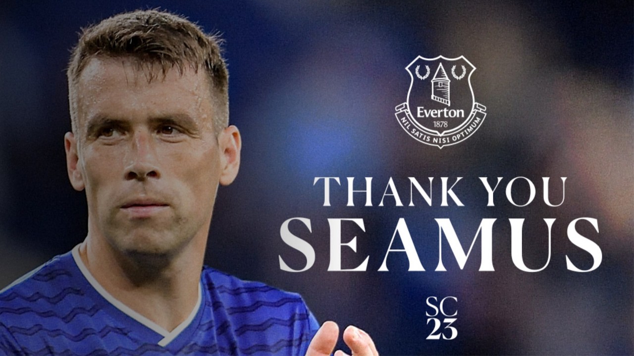 Seamus Coleman's EMOTIONAL message to Everton fans as he announces his departure from the Club 💙