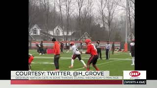 Deshaun Watson Returns to Practice Field After Rough Browns Debut - Sports4CLE, 12/7/22