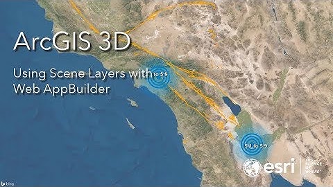 Using Scene Layers with Web AppBuilder - May 2018